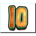 The Goonies Quest for Treasure 3 - 10 Symbol