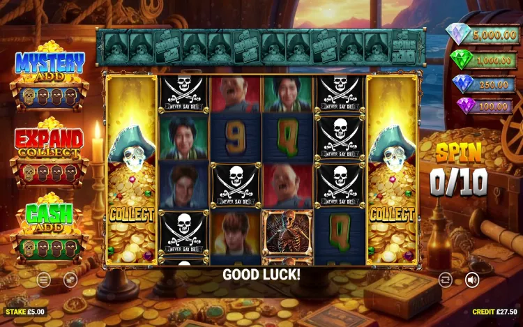 The Goonies Quest for Treasure 3 - Collect Feature