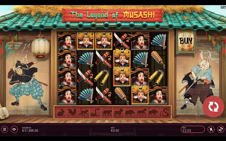 The Legend of Musashi RTP and Wagering