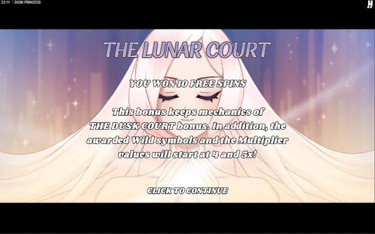 Dusk Princess - The Lunar Court Bonus Feature