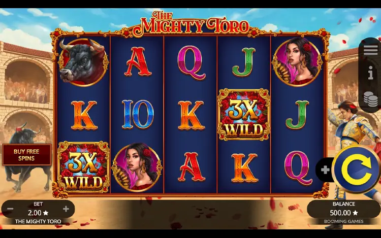 The Mighty Toro - RTP and Wagering
