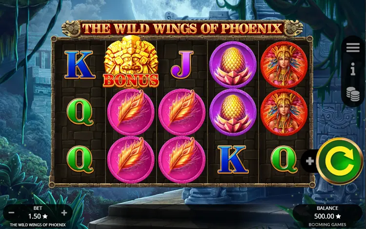 The Wild Wings of Phoenix - RTP and Wagering