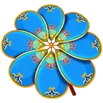 Thunder Drums Leaping Lions - Flower Symbol