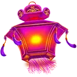 Thunder Drums Leaping Lions - Lantern Symbol