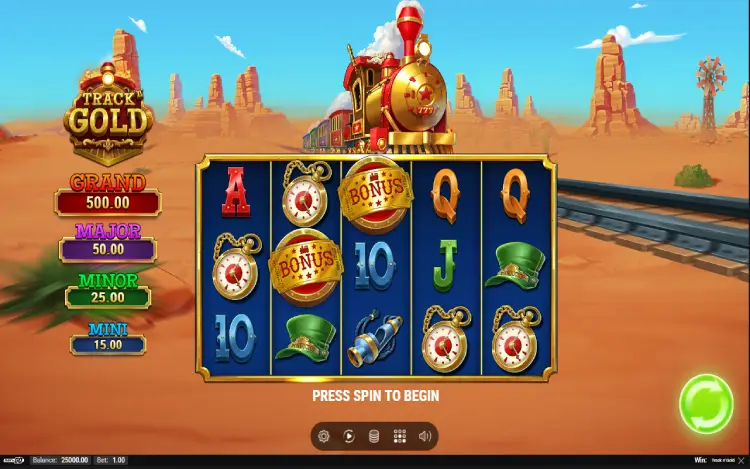 Track n' Gold - Mobile Base Game