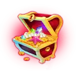 Mermaid Mighty Reels - Treasure Chest Symbol