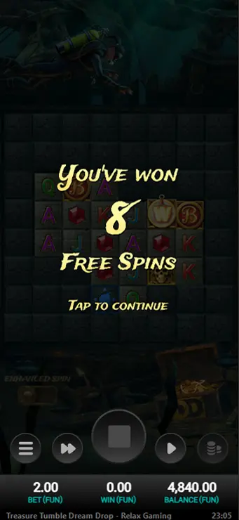 Treasure Tumble Dream Drop -Mobile Bonus