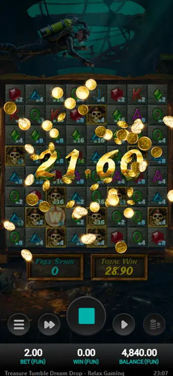 Treasure Tumble Dream Drop -Mobile Win