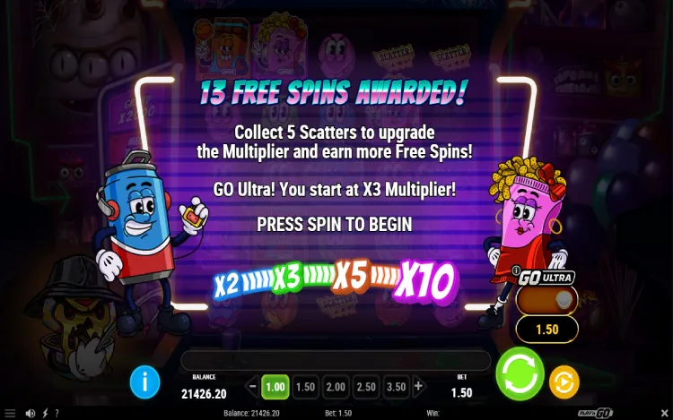 Treats of Terror 2 - Free Spins