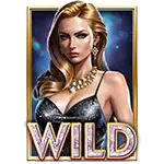 Trillionaire Megaways - Glamour Girl Wild Symbol