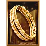 Trillionaire Megaways - Luxury Gold Ring Symbol