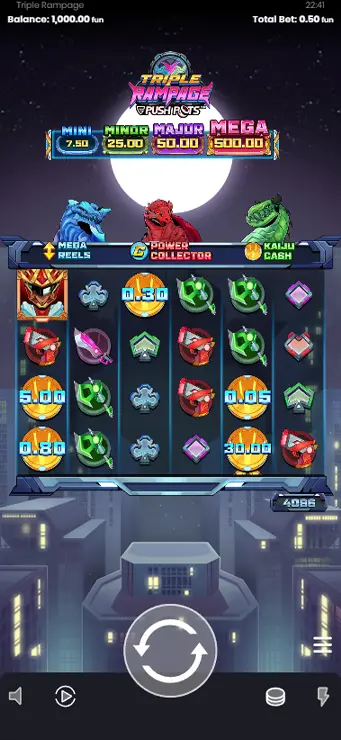 Triple Rampage - Mobile Base Game