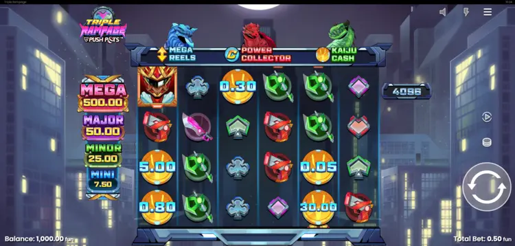 Triple Rampage Base Game