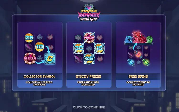 Triple Rampage - Feature