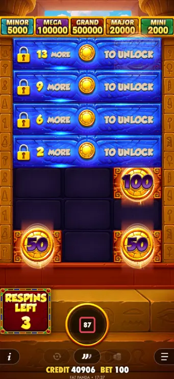 Tut’s Treasure Tower - Mobile Bonus Game
