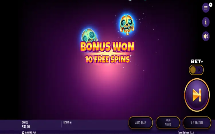 Tutan Kha-boom - Mobile Bonus Game