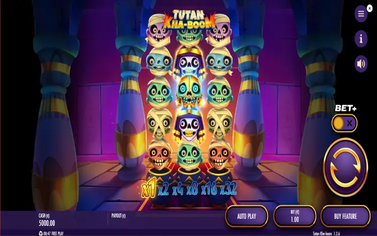 Tutan Kha-boom - RTP and Wagering