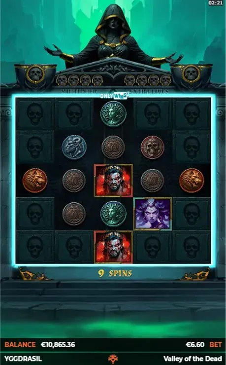 Valley of the Dead OnlyWins - Mobile Bonus Game