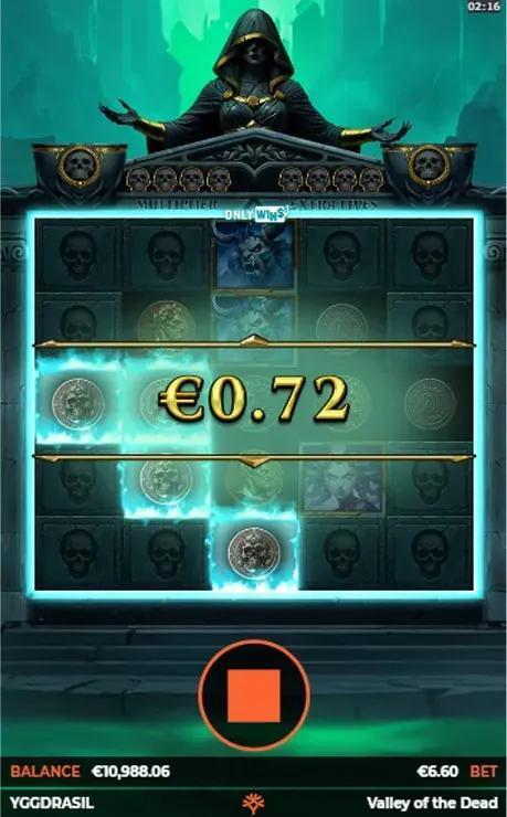 Valley of the Dead OnlyWins - Mobile Simple Win