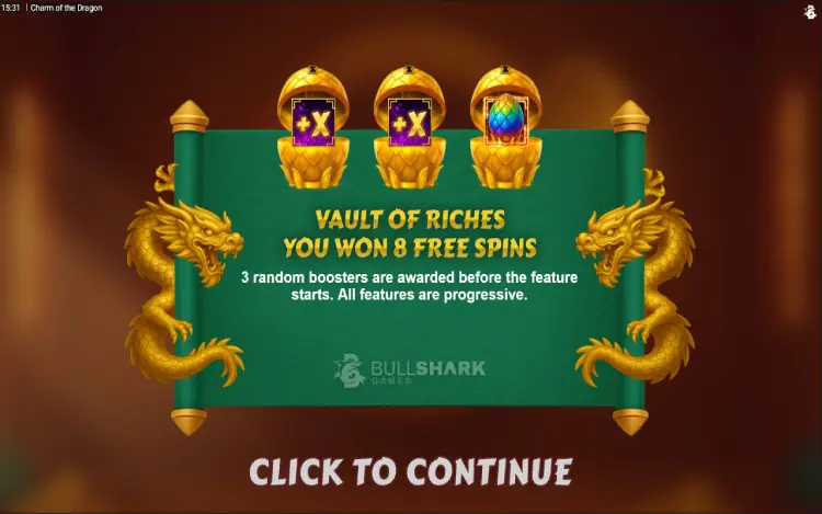 Charm of the Dragon - Vault of Riches