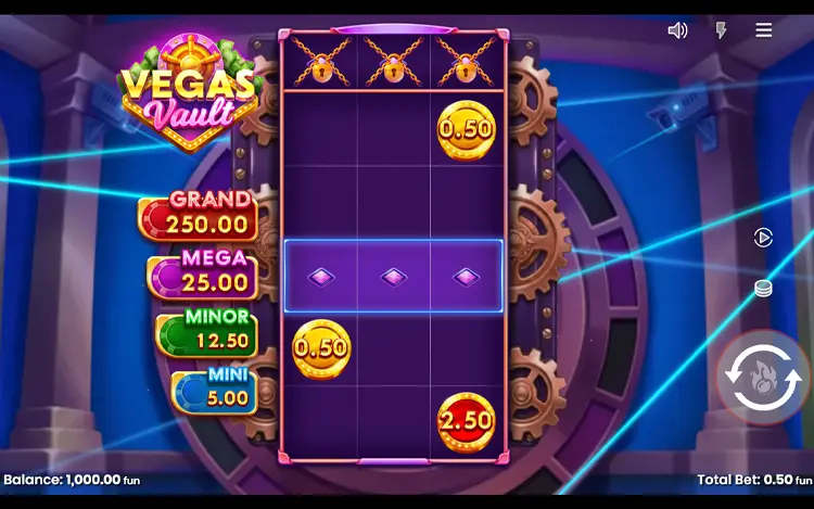 Vegas Vault - RTP and Wagering