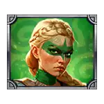 Vikings Go To Olympus - Viking 3 (Female) Symbol