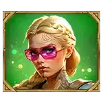 Vikings Go To Vegas - Green Viking Symbol