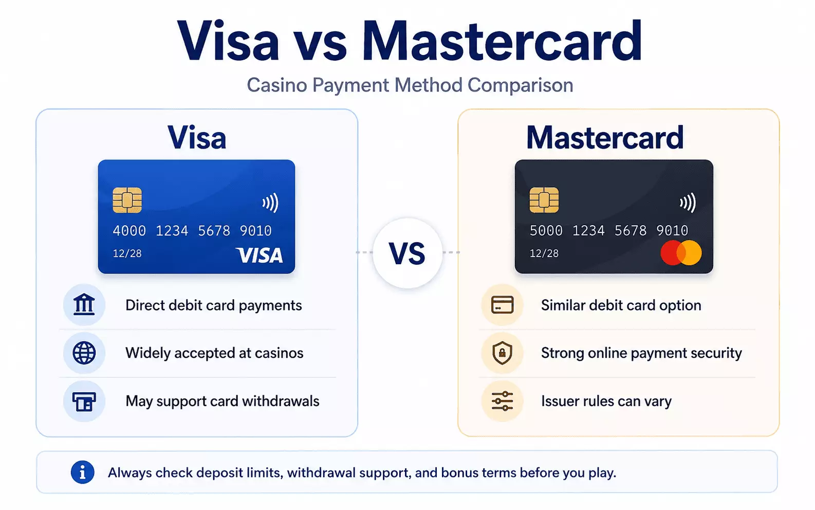 Visa vs Mastercard