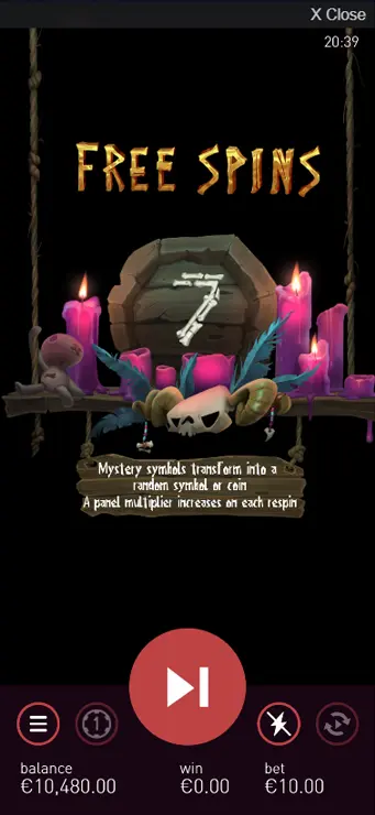 Voodoo Hex - Mobile Bonus