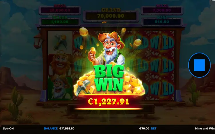 Mine and Win - Mobile Win