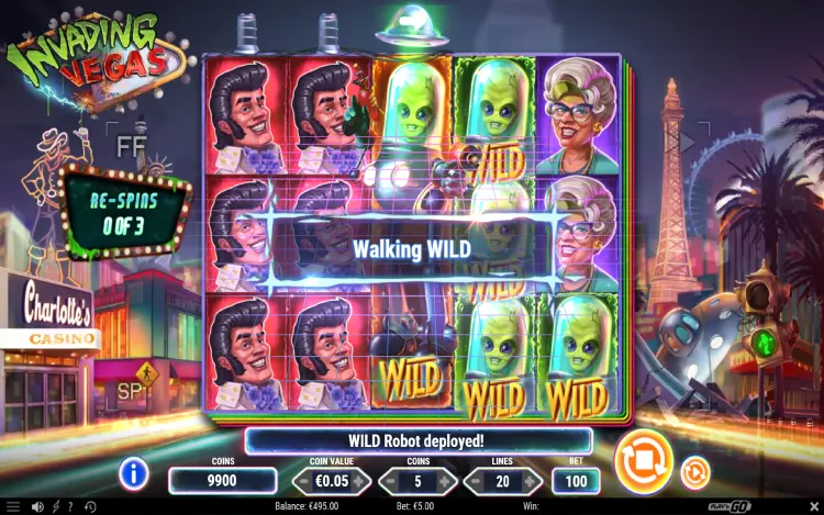 Invading Vegas - Walking Wild Feature
