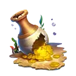 Waves of Poseidon - Cracked Vase Symbol