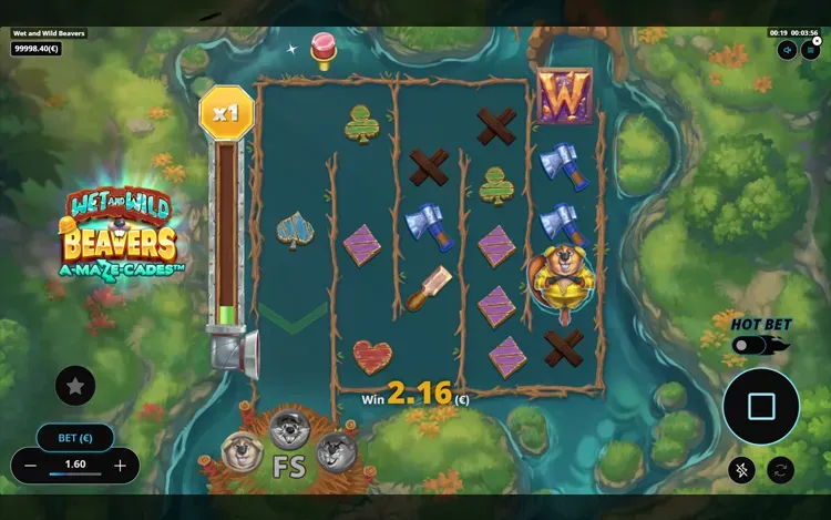 Wet and Wild Beavers - A-Maze-Cades