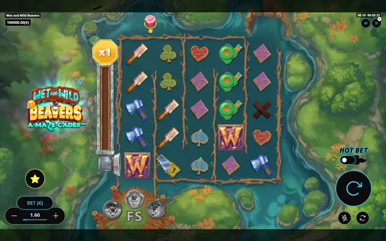 Wet and Wild Beavers - RTP and Wagering