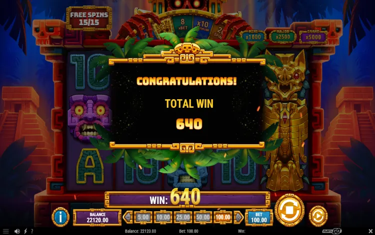 Wheel of Mictlan - Mobile Simple Win