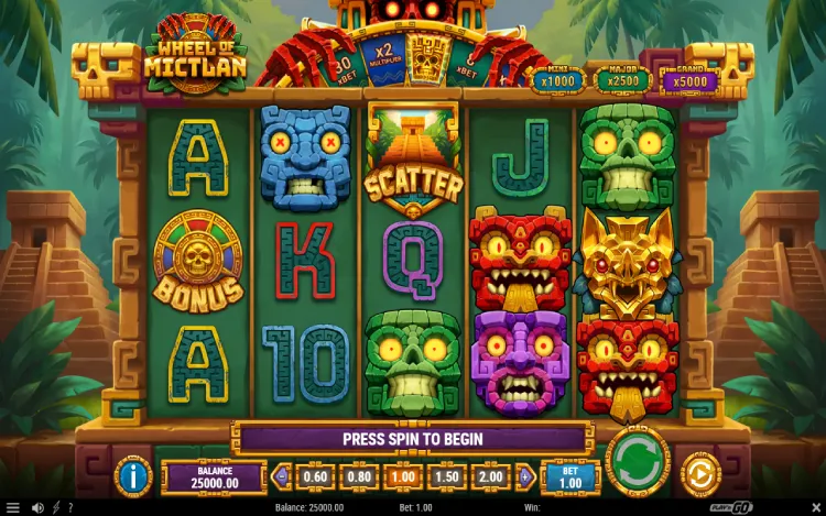 Wheel of Mictlan - RTP and Wagering
