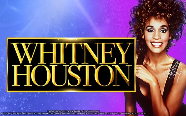 Whitney Houston Slot Banner