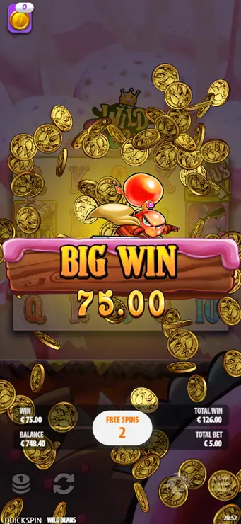 Wild Beans - Mobile Win