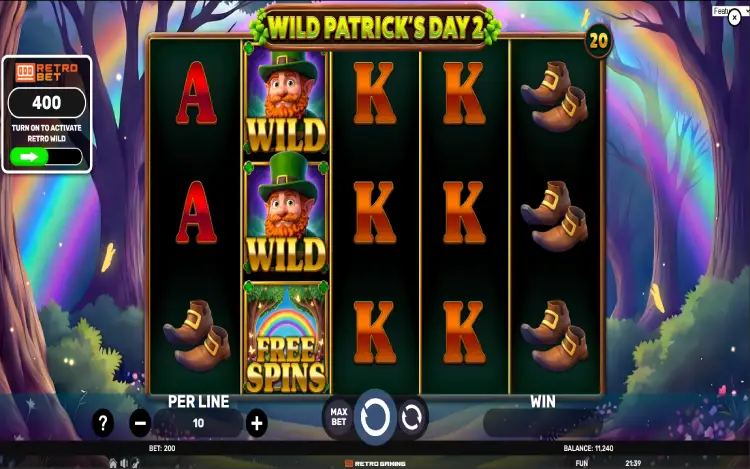 Wild Patrick’s Day 2 - Mobile Base Game