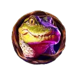 Wild Silverback - Lizard Symbol