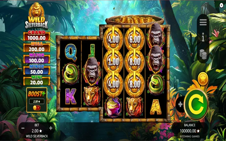 Wild Silverback - RTP and Wagering