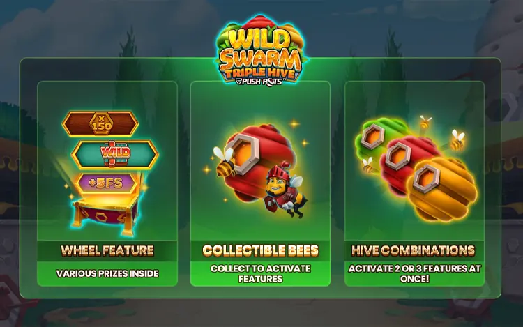 Wild Swarm Triple Hive - Bonus Feature