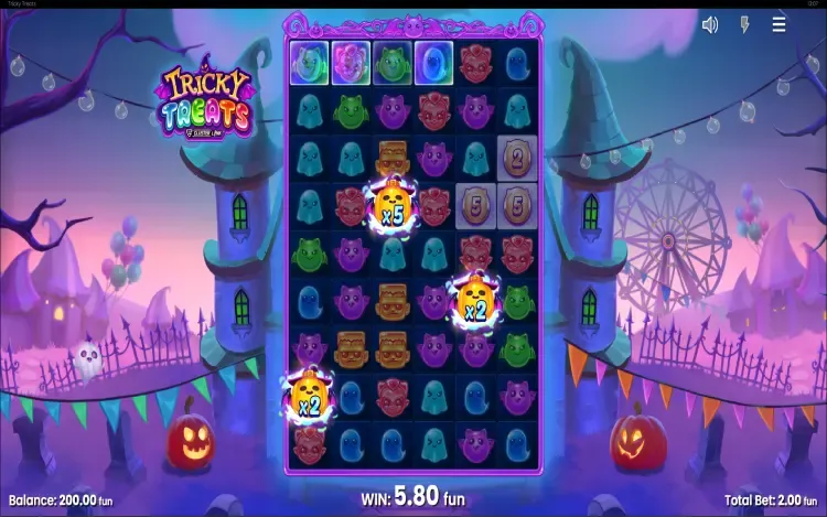 Tricky Treats - Wild Symbol Feature