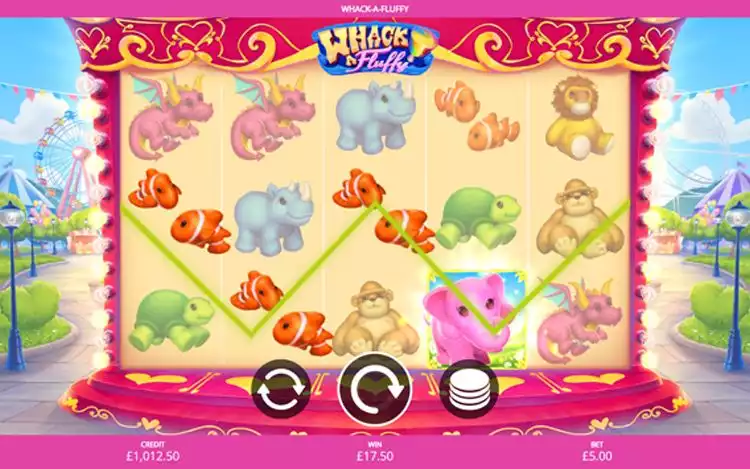 Whack A Fluffy Bonus Features - Wild Symbol