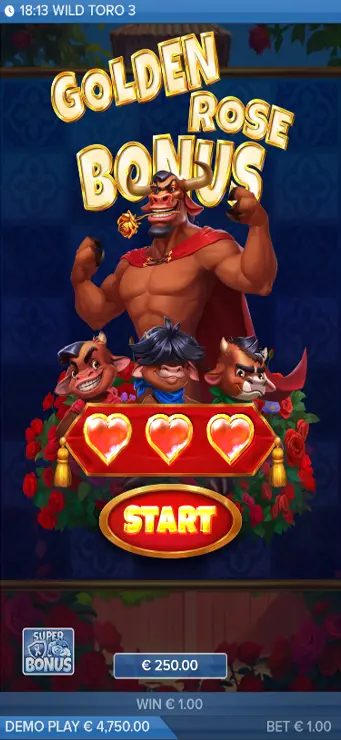Wild Toro 3 - Mobile Bonus