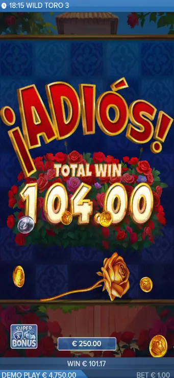 Wild Toro 3 - Mobile Win