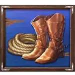 Wild West Angel Rodeo - Cowboy Boots Symbol