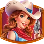 Wild West Gold Blazing Bounty - Gunslinger Symbol