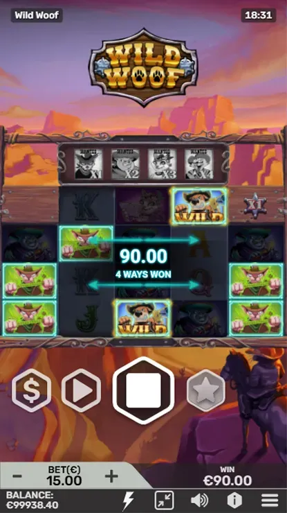 Wild Woof - Mobile Simple Win