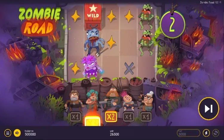 Zombie Road - Wilds Feature